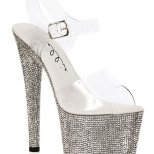 Zina – Plateformes Stiletto 7" aux Milliers de Strass